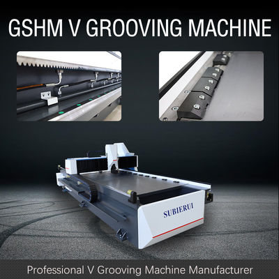 qualidade  CNC V Grooving Machine With Hydraulic Foot Drive For Door - Model 1225 Fábrica