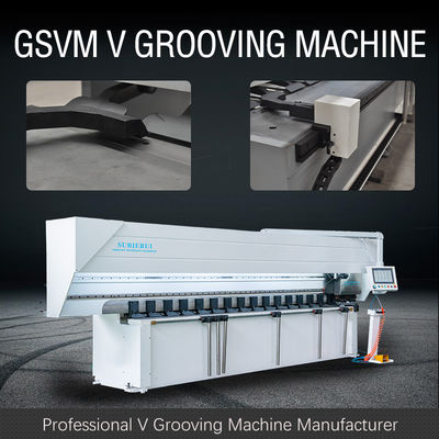 qualidade  Vertical Metal Grooving Machine Cnc V Grooving Machine For Ornament 1250mm Fábrica