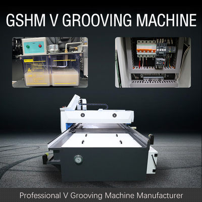 Máquina de corte V automático hidráulico do CNC V do Signage que sulca a máquina 1240