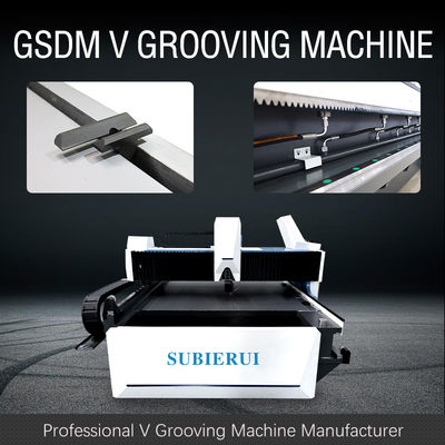 1225 V automáticos que sulcam portas de armário da cozinha da máquina do cortador do sulco do CNC V da máquina
