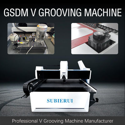 Do CNC V máquina 1240 de corte para a produção V de alta velocidade do Signage que sulca a máquina