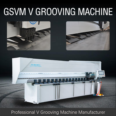 Chapa metálica do CNC que sulca a máquina para a máquina 1240 do Groover da parede de cortina V do metal