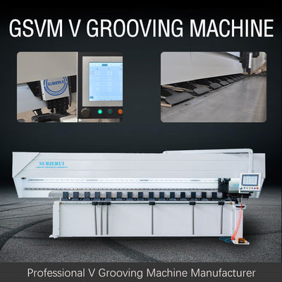 A máquina do Groover da chapa metálica V para a exposição sustenta fabricantes de sulco da máquina V