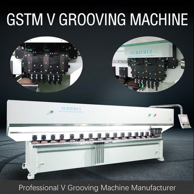 Máquina resistente do Groover de V para o armário que faz a máquina a imprensa hidráulica