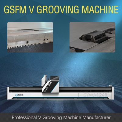 Ornamento que processa a máquina de corte horizontal da máquina de corte 1240 V do CNC V
