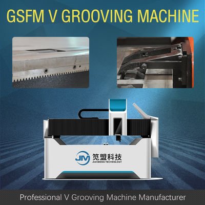 Máquina horizontal do Groover da máquina de corte V do CNC V para os painéis de parede 1560 da cortina do metal