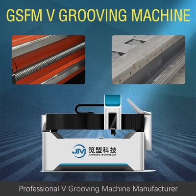 Máquina horizontal do Groover da máquina de corte V do CNC V para os painéis de parede 1560 da cortina do metal