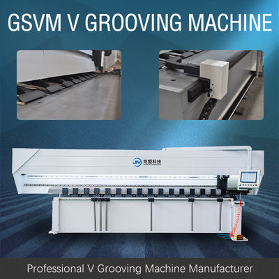 Máquina de entalho hidráulica de V para o metal que processa a máquina 1232 de sulco do CNC V