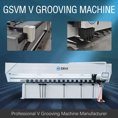 Máquina de entalho hidráulica de V para o metal que processa a máquina 1232 de sulco do CNC V