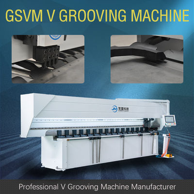 Máquina de sulco do CNC V da precisão para a máquina de corte vertical 1225 dos suportes V da exposição