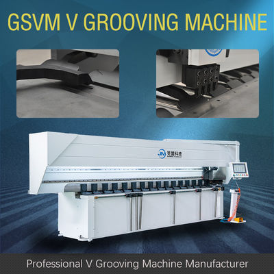 Máquina de sulco do CNC V da precisão para a máquina de corte vertical 1225 dos suportes V da exposição