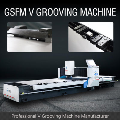 Modelo 1225 Máquina CNC V de Grooving com acionamento hidráulico do pé para placas de cobre